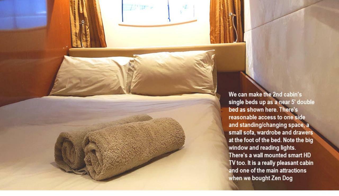 Zen Dog Luxury Motor Yacht Hotel Lymington Exterior photo